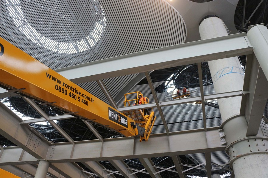 Haulotte partecipa al cantiere dell&apos;Istanbul Grand Airport 