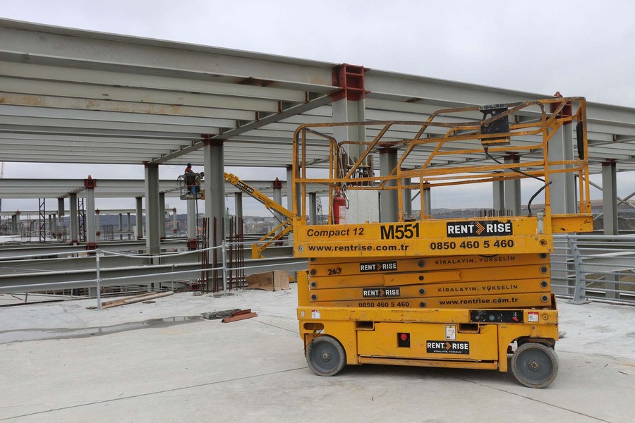 Haulotte partecipa al cantiere dell&apos;Istanbul Grand Airport 