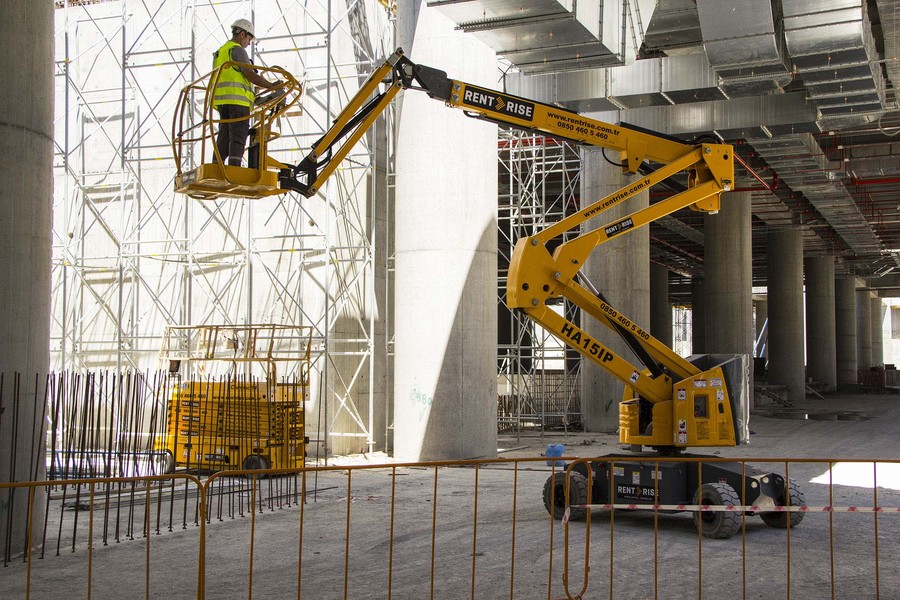 Haulotte partecipa al cantiere dell&apos;Istanbul Grand Airport 