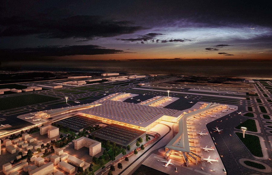 Haulotte partecipa al cantiere dell&apos;Istanbul Grand Airport 