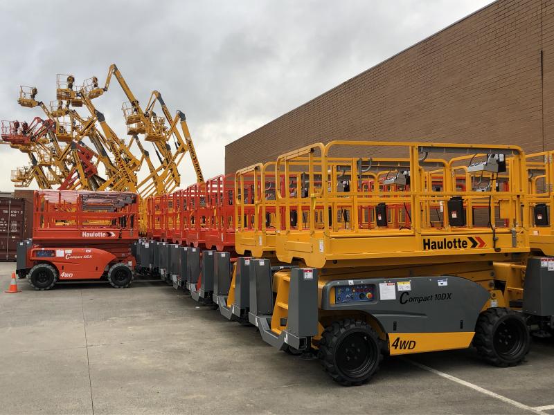 Haulotte Group consegna oltre 400 piattaforme a Coates Hire