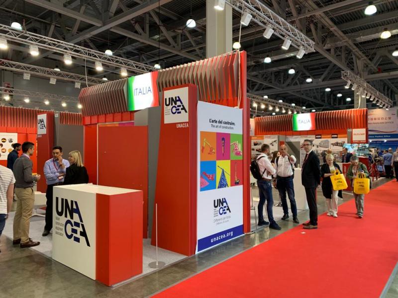 Bauma CTT Russia 2019: Italia protagonista con Unacea