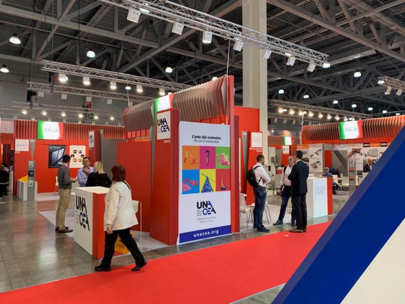 Bauma CTT Russia 2019: Italia protagonista con Unacea