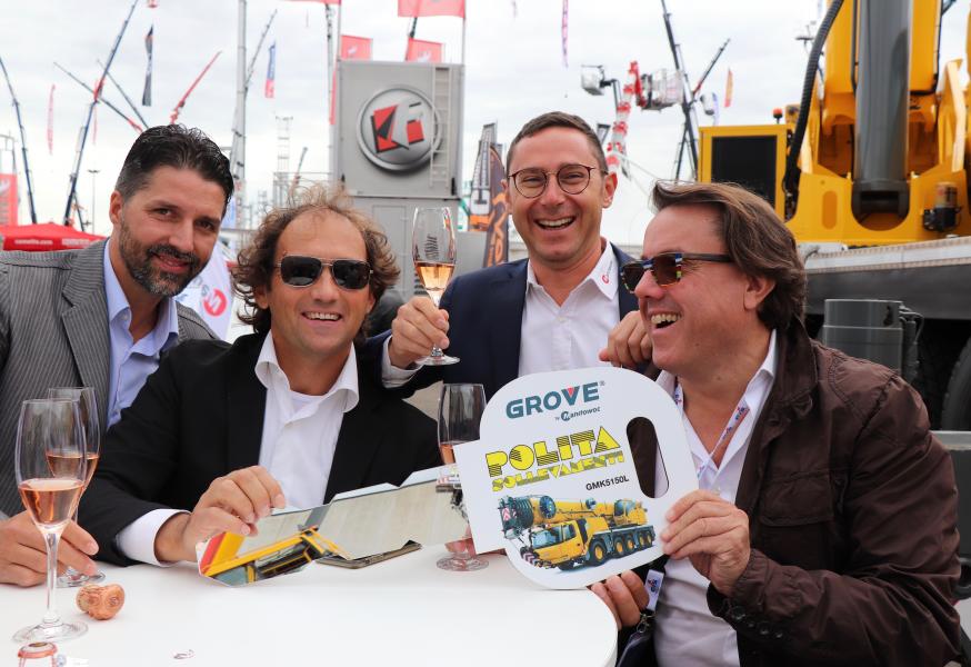 Manitowoc Cranes Group Italy: tre celebrazioni straordinarie in occasione del GIS 2019