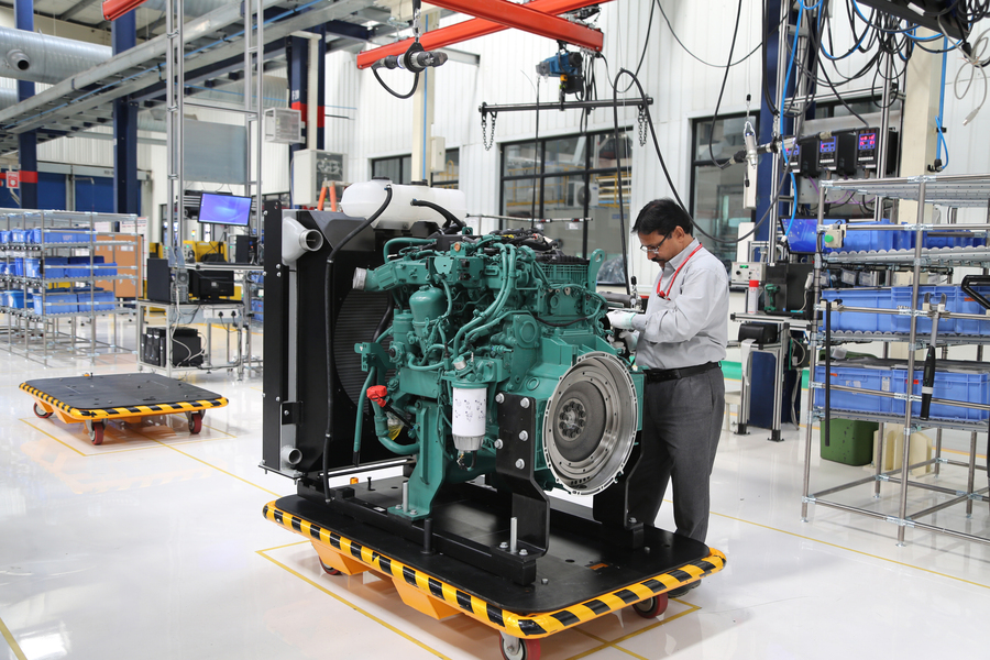 First Volvo Penta engines produced in India