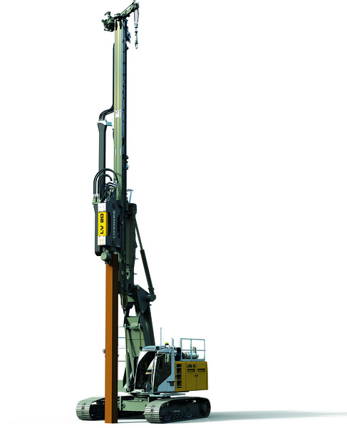 The new piling and drilling rig LRB 16 
