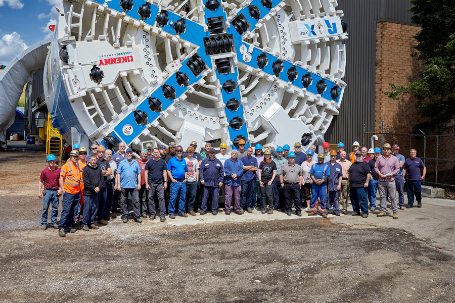 Robbins TBM &quot;Rosie&quot; is First Crossover TBM in the U.S. 
