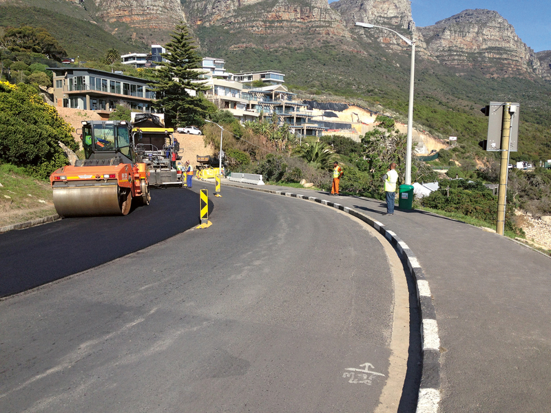 Wirtgen Cold Recycling Technologies: rehabilitation of Camps Bay Drive in Cape Town 