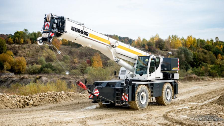 Liebherr presents the LRT 1090-2.1 from its series of rough-terrain cranes 