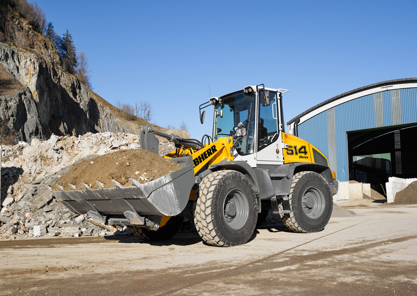 Liebherr completes the new Stereoloader wheel loaders range for Intermat 2018