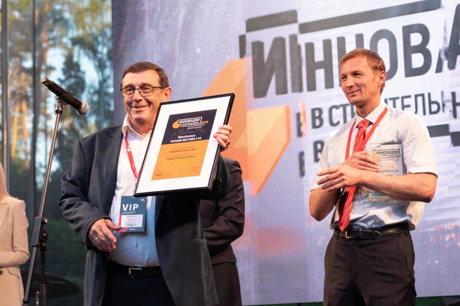 Potain MCT 385 L14 hailed &quot;Tower Crane of the Year&quot;