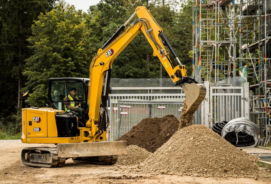 Caterpillar launches new 6-tonne class CAT 306 CR next generation mini hydraulic excavator