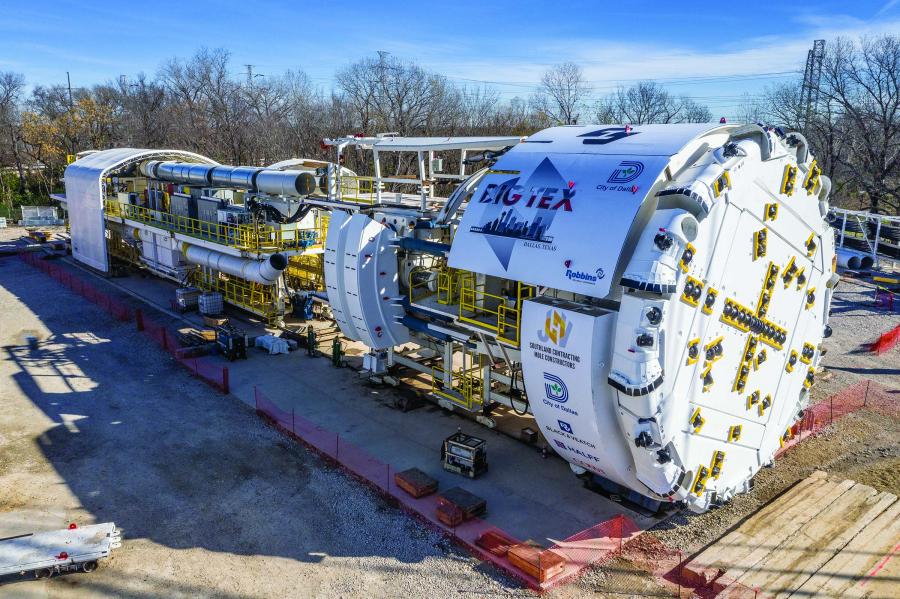 Robbins unveils Largest Hard Rock TBM in the U.S. at Mill Creek