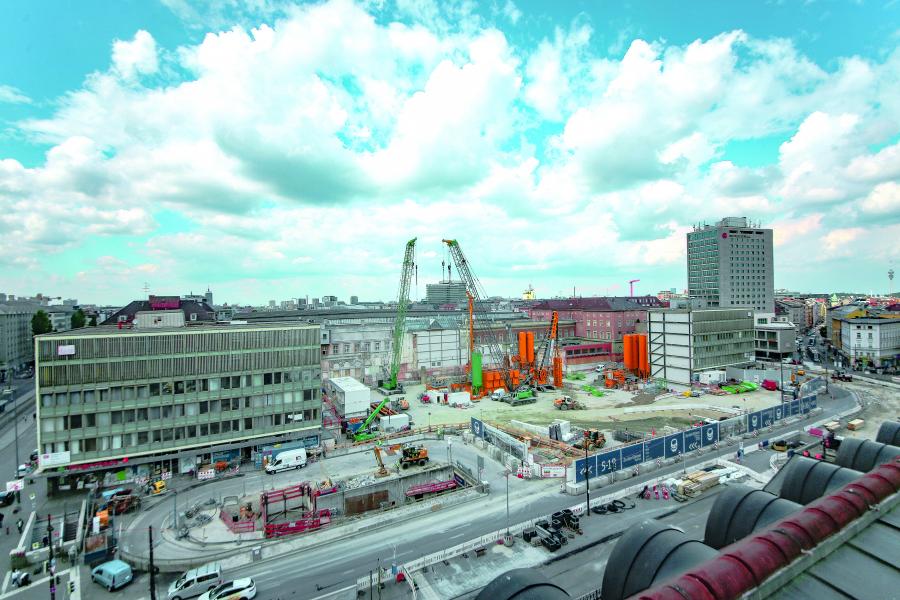 Bauer: start of diaphragm wall works at the Munich&apos;s Central Railway Station 