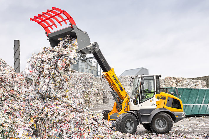 The L 509 Tele is Liebherr&rsquo;s first telescopic wheel loader 