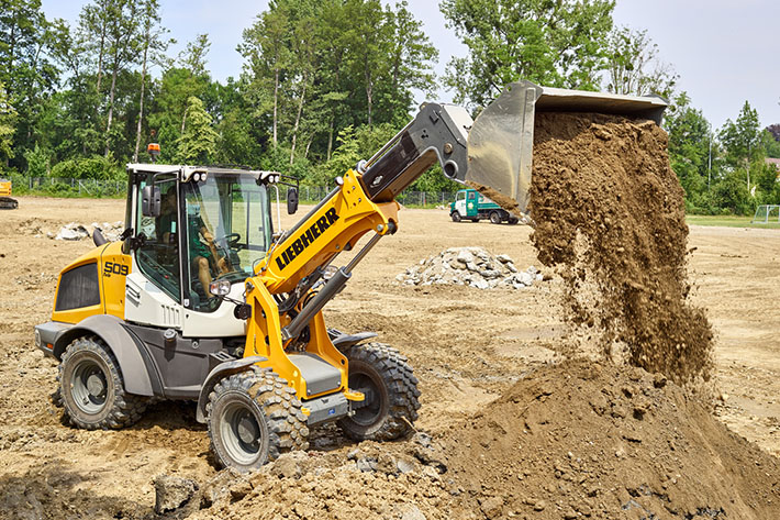 The L 509 Tele is Liebherr&rsquo;s first telescopic wheel loader