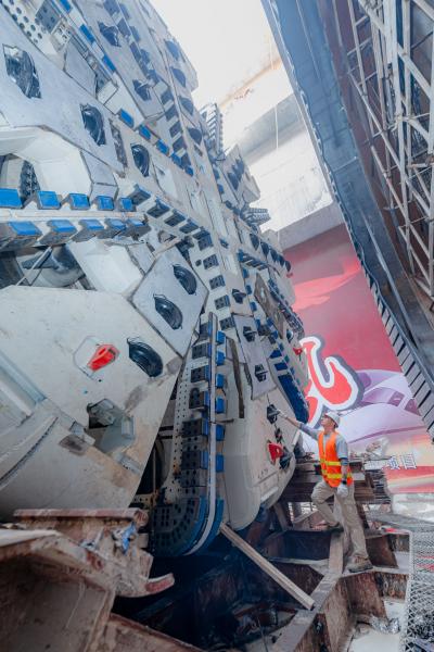 China&rsquo;s Largest Robbins Crossover TBM launches on Intercity Railway