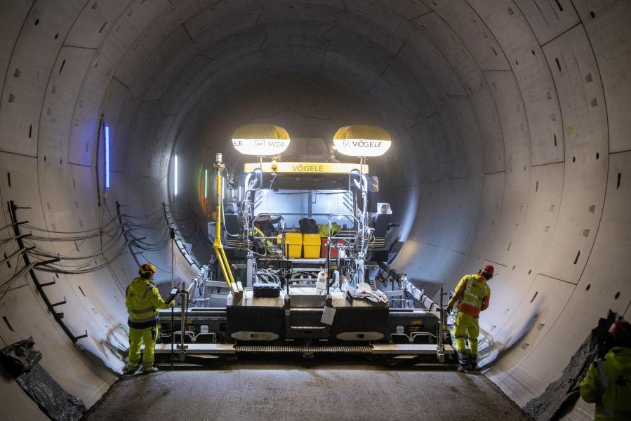 Maximum power for one of the longest rail tunnels in Germany