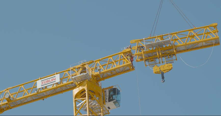 The largest topless crane ever to be built by Manitowoc